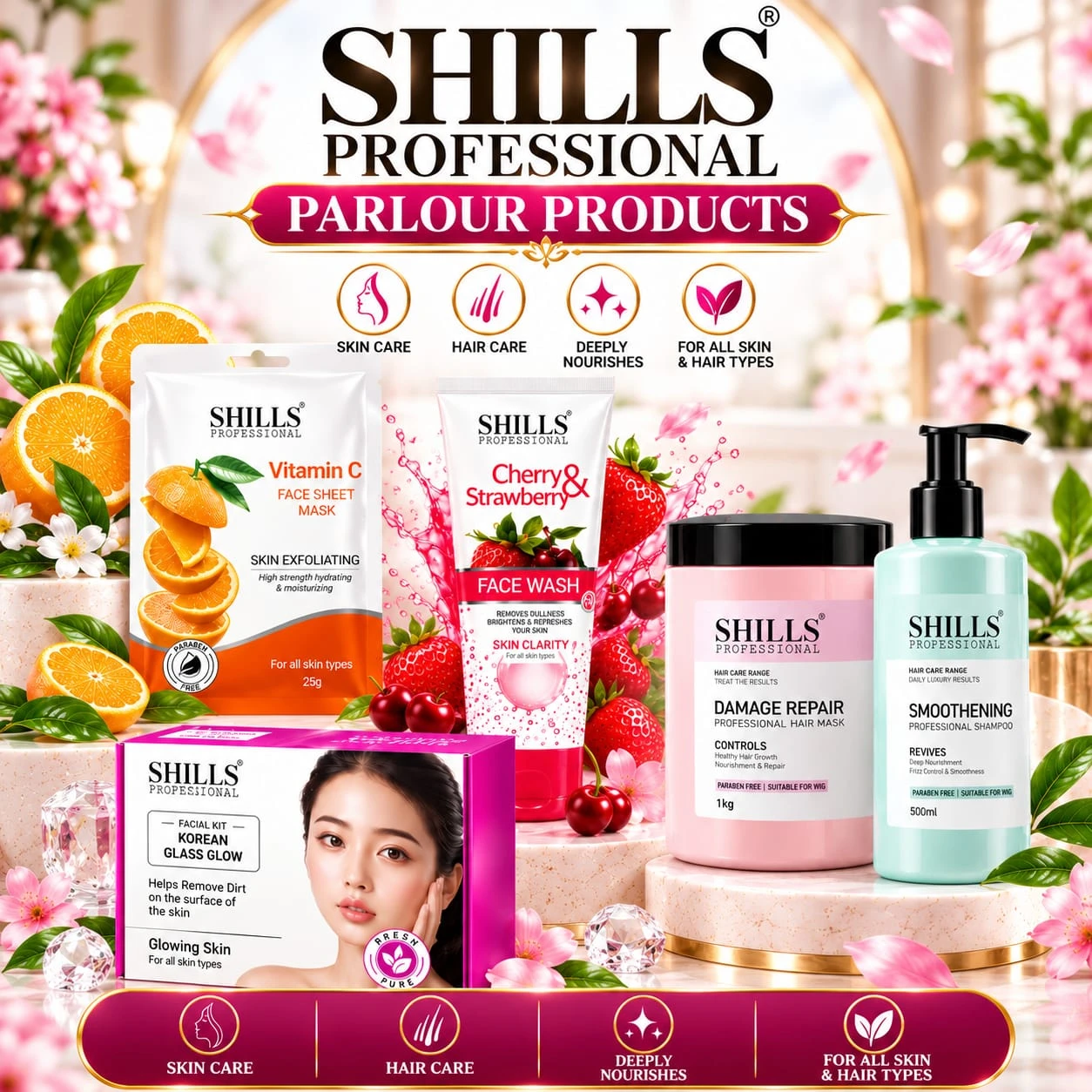 SHILLS PROFESSIONAL PARLOUR PRODUCTS