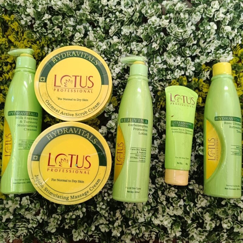 Lotus Hydravitals Facial Kit 6 Iteams