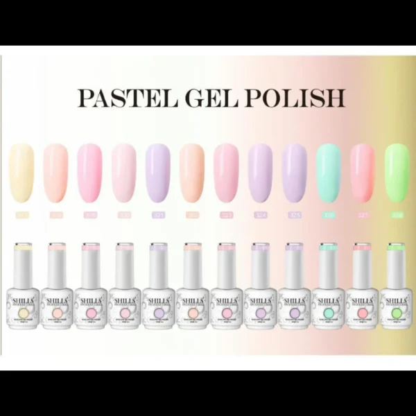 Shills Professional Pastel Gel Polish 317--328