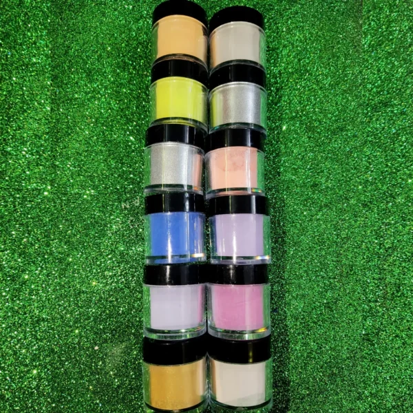 Acrylic 3D Powder 12 Colour Set