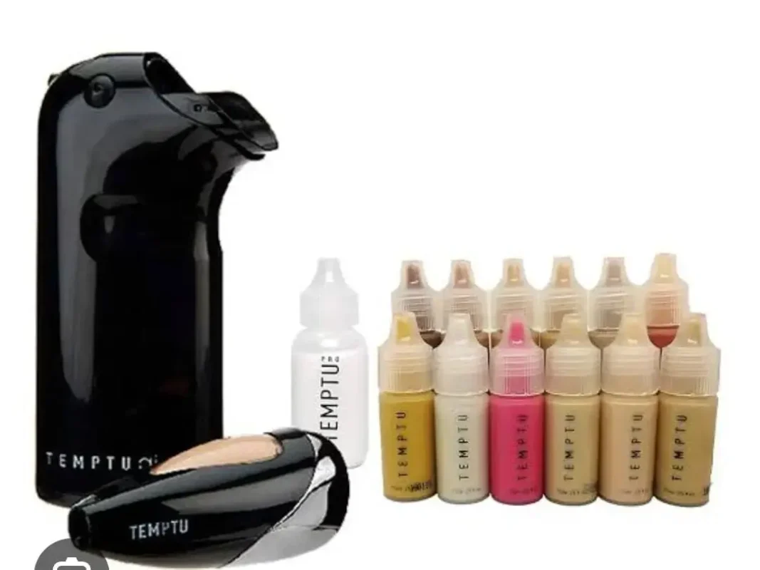Temptu Air brush set With Traning