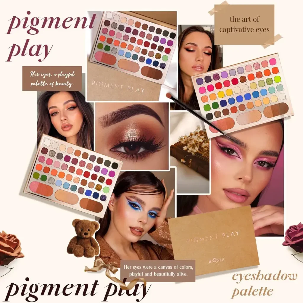 Just Gold Pigment Play Eye Shadow Palette