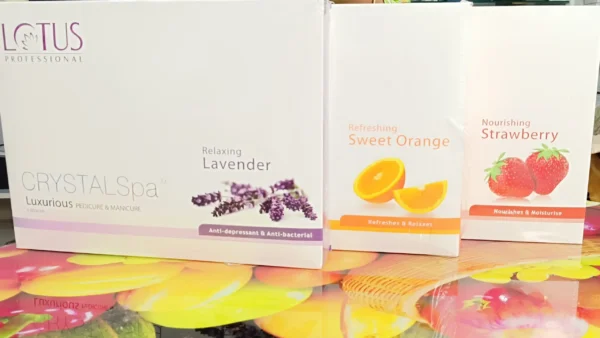 Lotus Professional Crystal Spa Pedicure & Manicure Kit