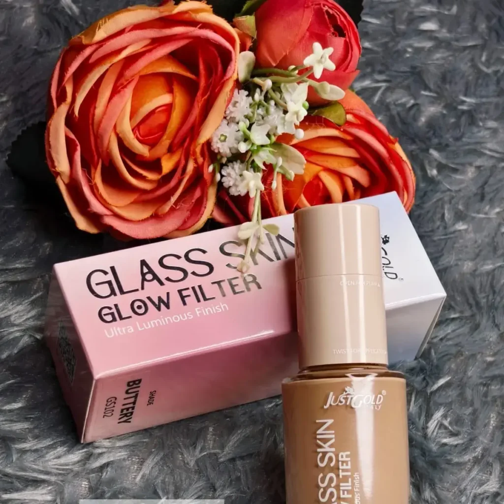 Just Gold Glass Skin Glow Filter Ultra Luminous Finish