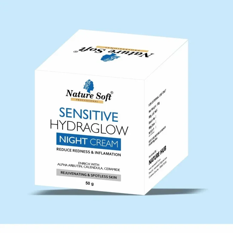 Nature Soft Sensitive Hydraglow Night Cream