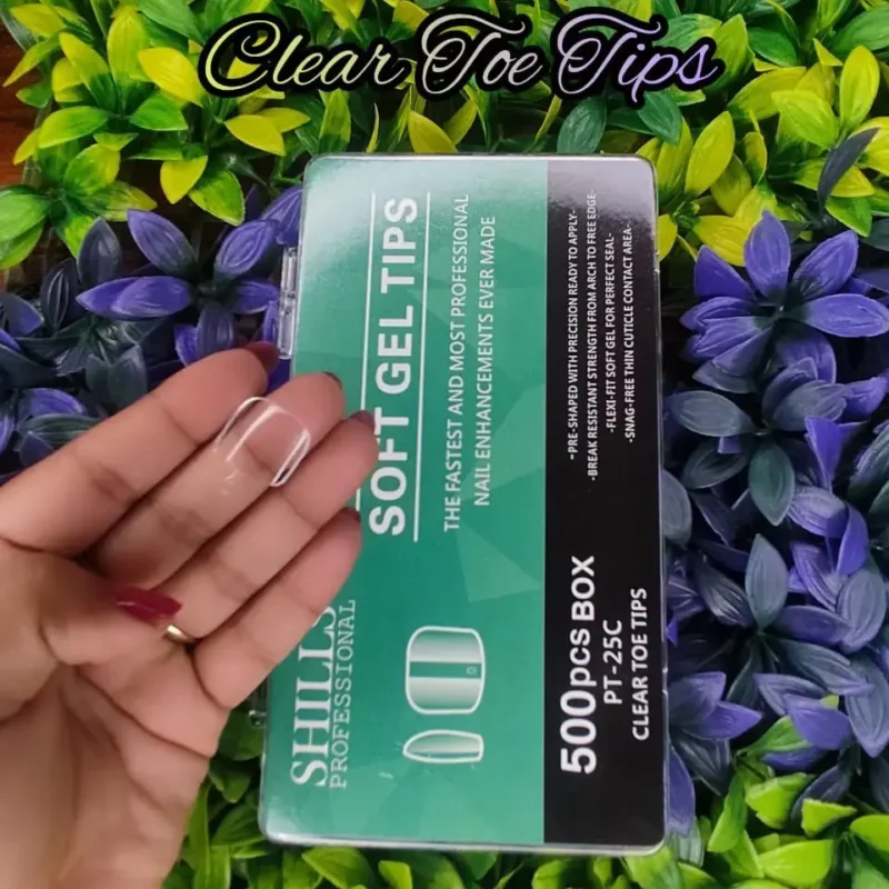 Shills Transparent Toe Tips with box