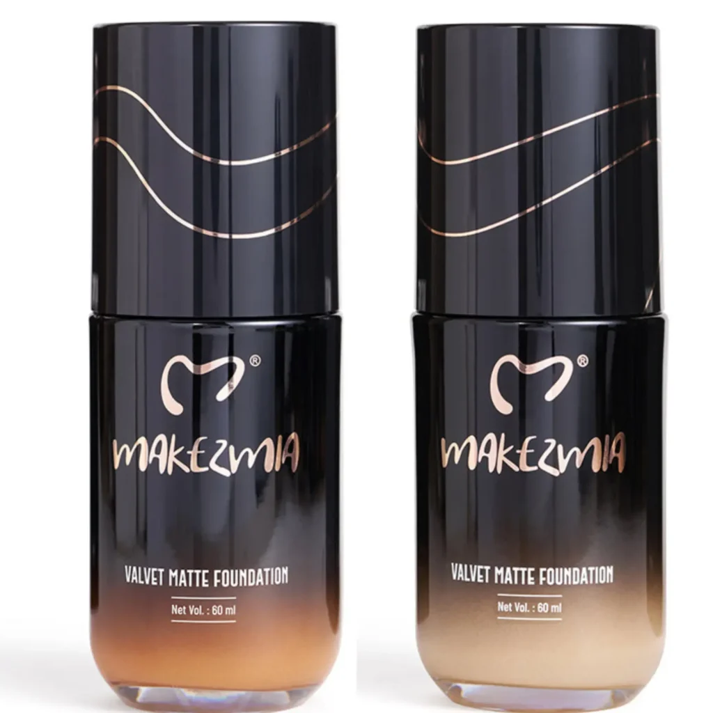 Combo Makezmia Velvet Matt Foundation 30ml Fair & Dark