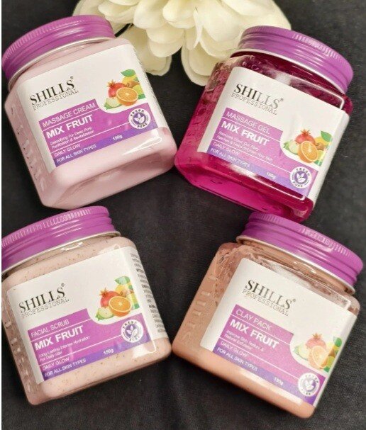 Shills 4 steps Facial Kit 4 Contianer