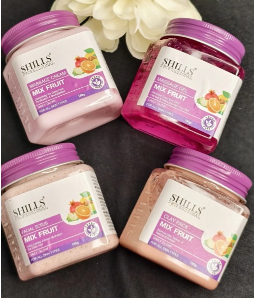 Shills 4 steps  Facial Kit 4 Contianer