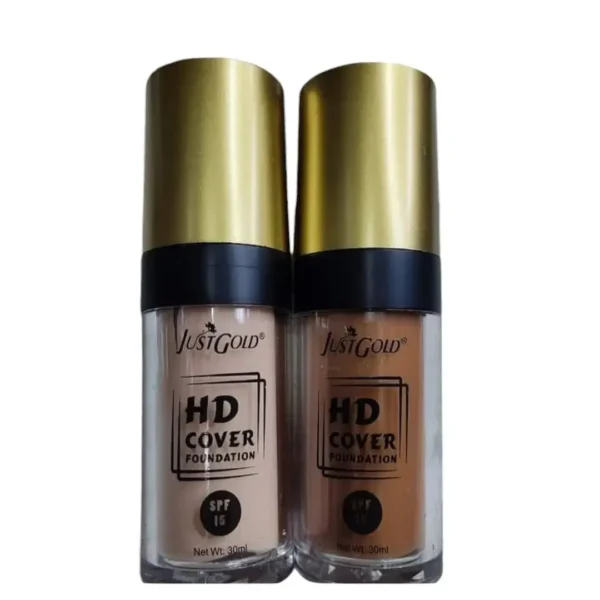 Just Gold Hd Foundation Combo Fair And Dark