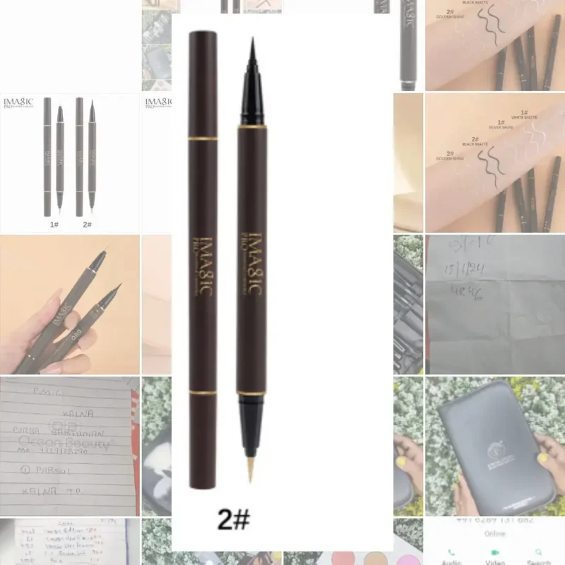 Imagic Duoeyeliner 02 Black+ Golden