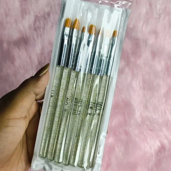 Shills Nail Art Transparent Acrylic Nail Art Brush