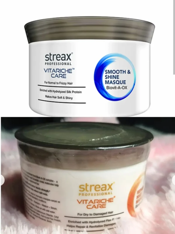 Streax Professional Vitariche Care Smooth and Shine Hair Masque l 500 gm