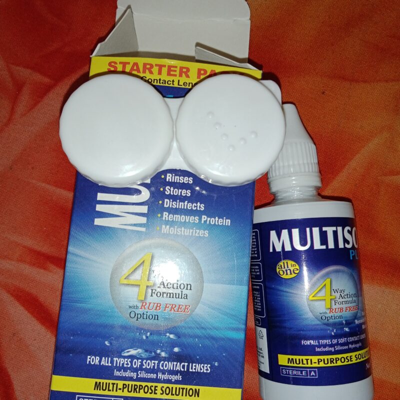 Lens Solutio With Lens Cntainer