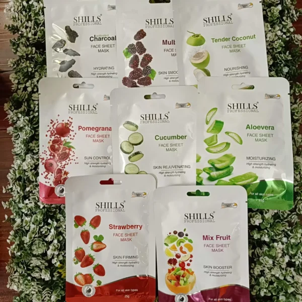 Shills Face Sheet Mask Any 6 Pc