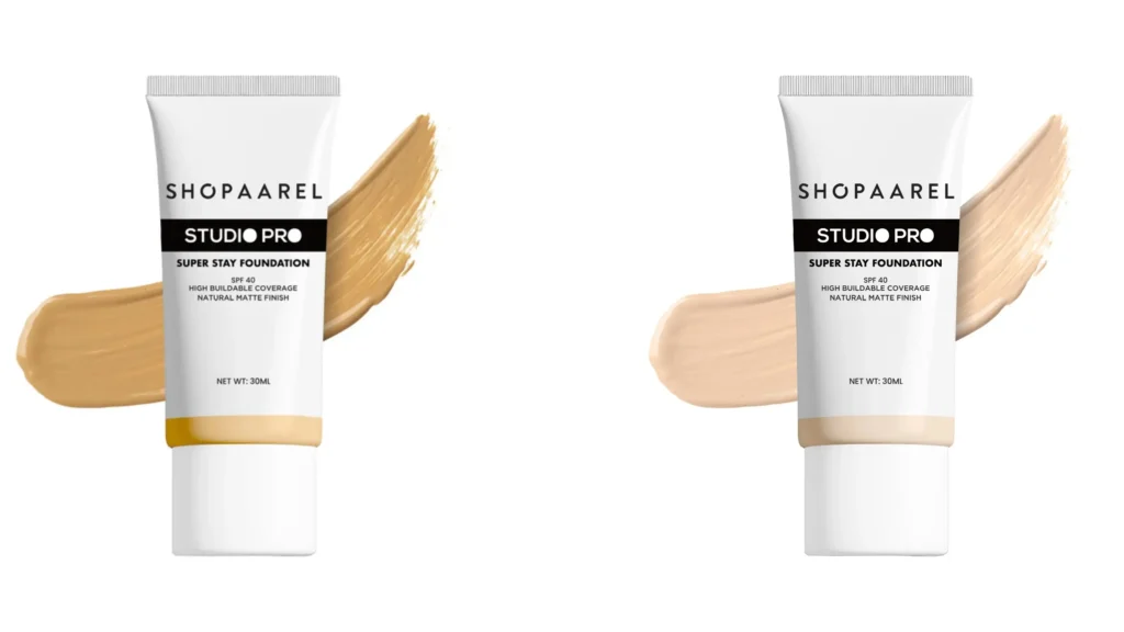 Shopaarel Studio Pro Super Stay Foundation Combo