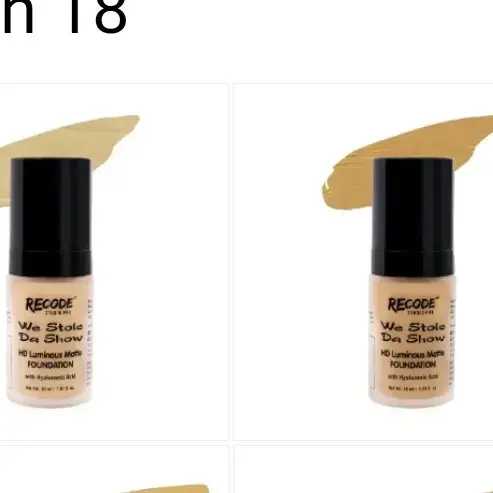 Recode Hd Luminous Matt Foundation Combo