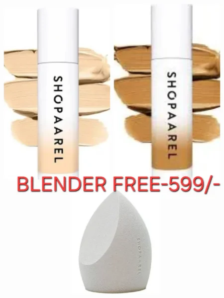 Shopaarel Miracle Foundation Combo With Blender