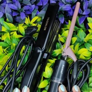 Combo V&G Micro Crimper And Kemei Chop Stick