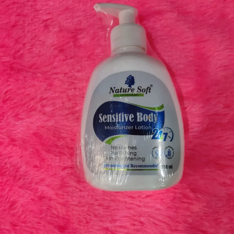 Nature Soft Sensitive Bady Moisturizer Lotion