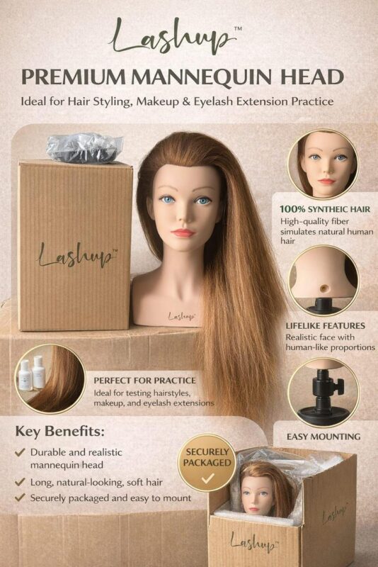 Lashup Sholder Hair Dummy