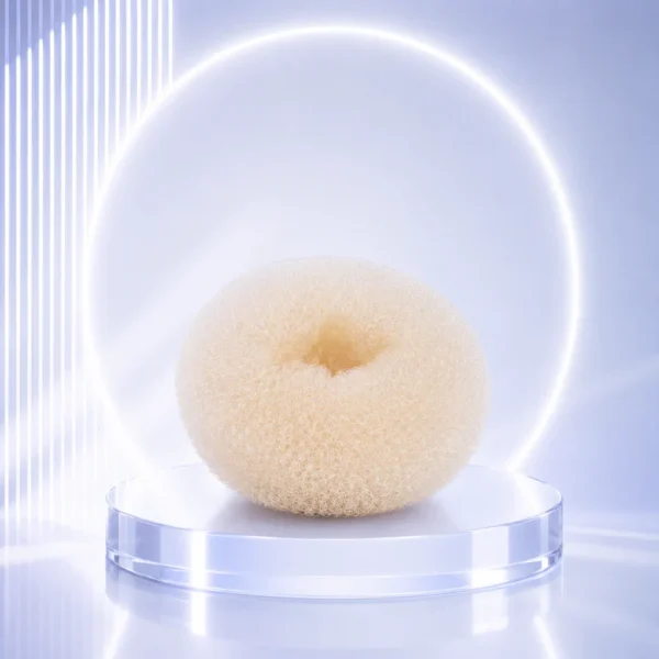 Marvac Hair Donut - CREAMY WHITE