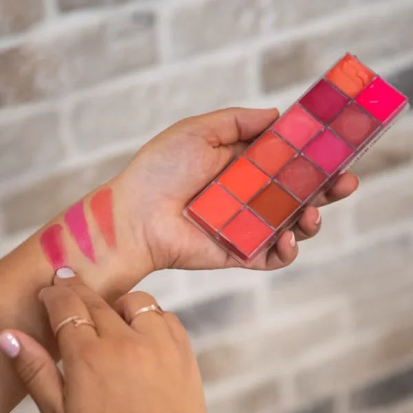Ferrarucci 12 Color Lip Palette