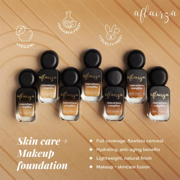 Aflairza Coverture Complete Liquid Foundation Full Coverage