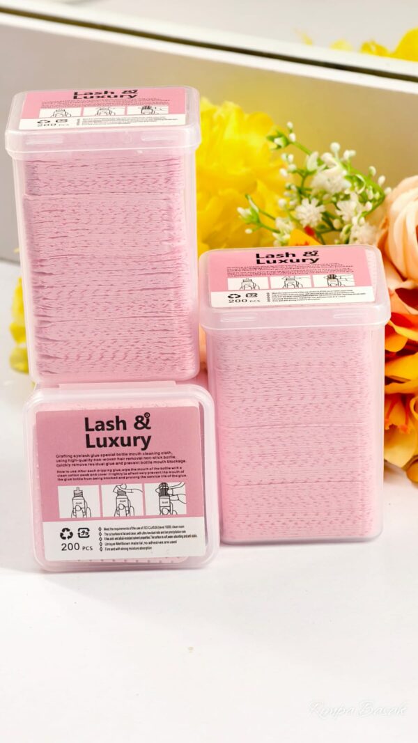 Lash & Luxury Glue Nozzle Wipes