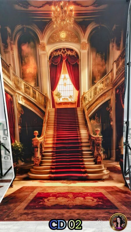 3D Digital Studio Backdrop 5/10 Ft