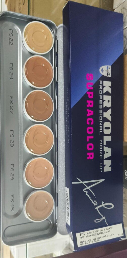 Kryolan Supra 6 Shade Palette
