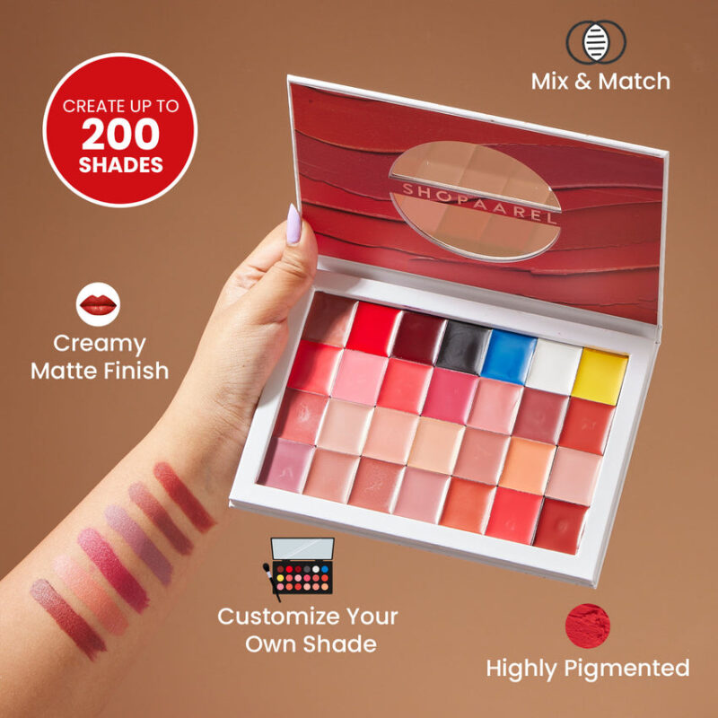Shopaarel Mix it Pro Lip Palette ( 28 Shades)