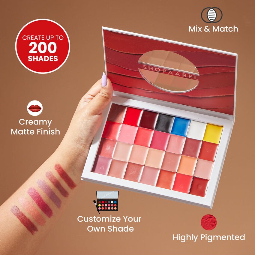 Shopaarel Mix it Pro Lip Palette ( 28 Shades)