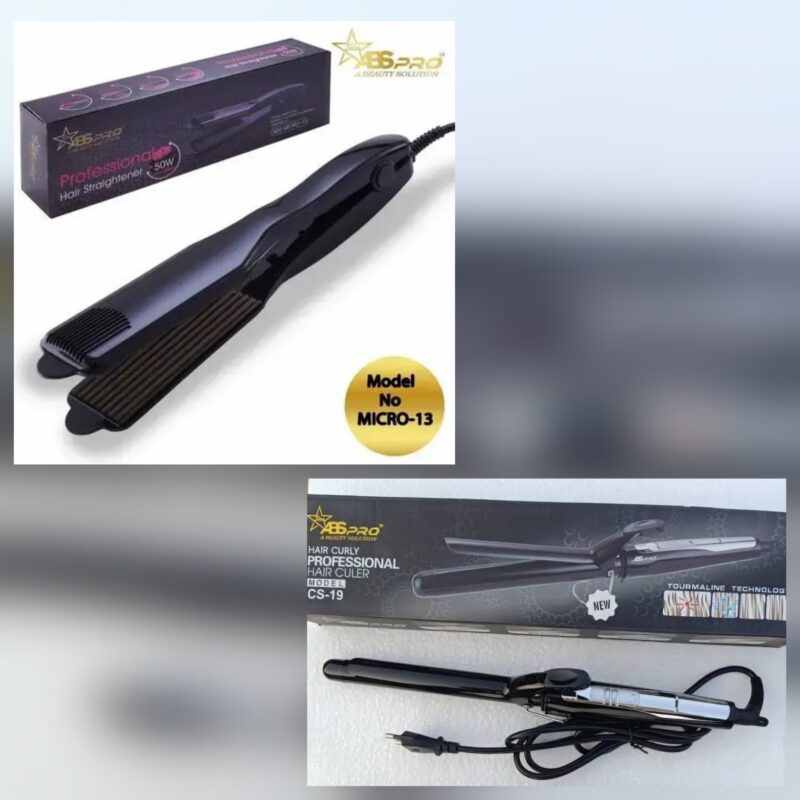 ABS PRO Micro crimper And Curler Combos