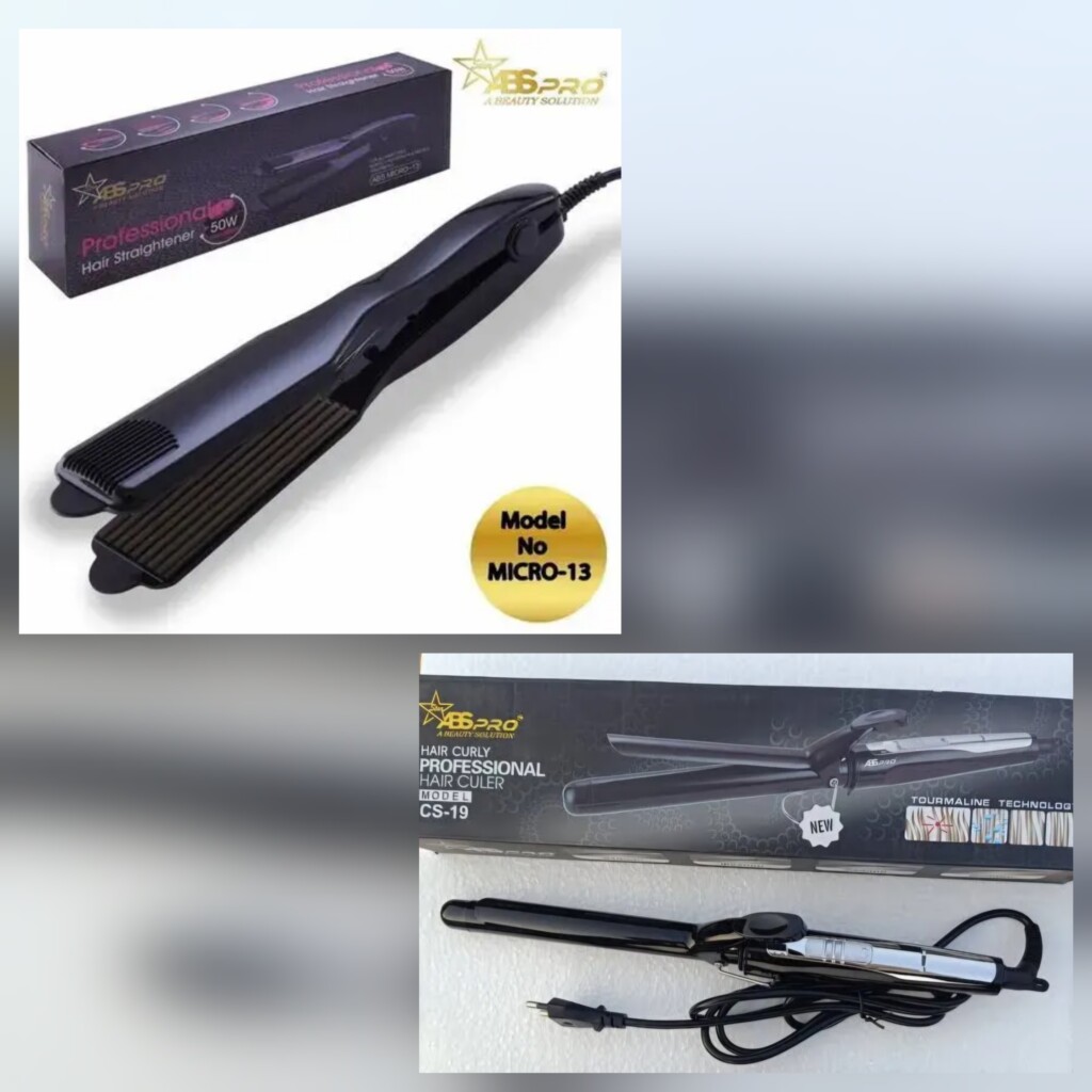 ABS PRO Micro Crimper And Curler Combo