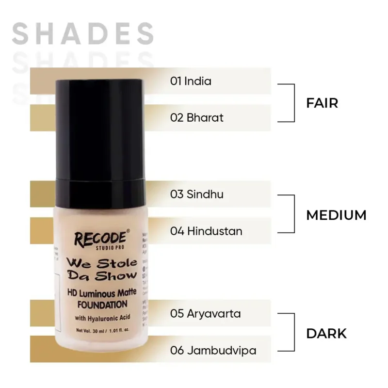 Recode Luminous Matte Foundation