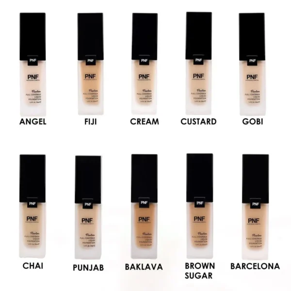 PNF FLOWLESS Full Coverage Liquid Foundation