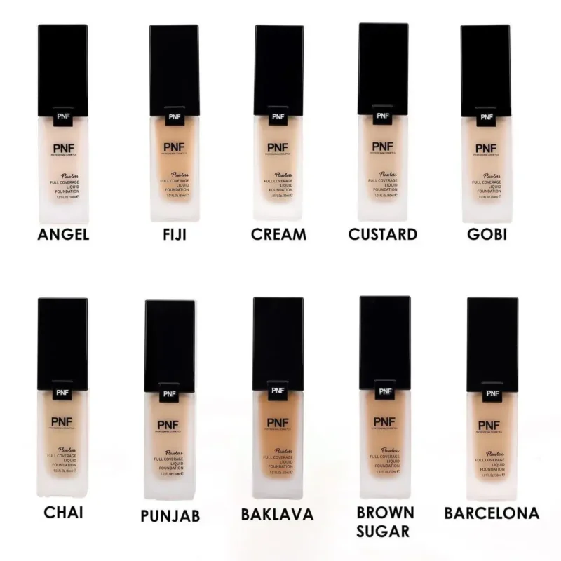 PNF FLOWLESS Full Coverage Liquid Foundation