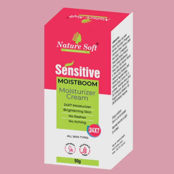 Nature Soft Sensitive Moistboom Brightening Moisturizer Cream