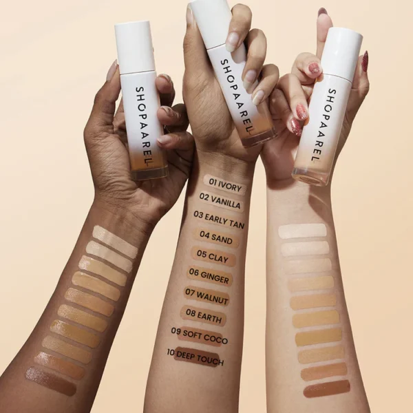 Shopaarel Miracle Skin Liquid Foundation