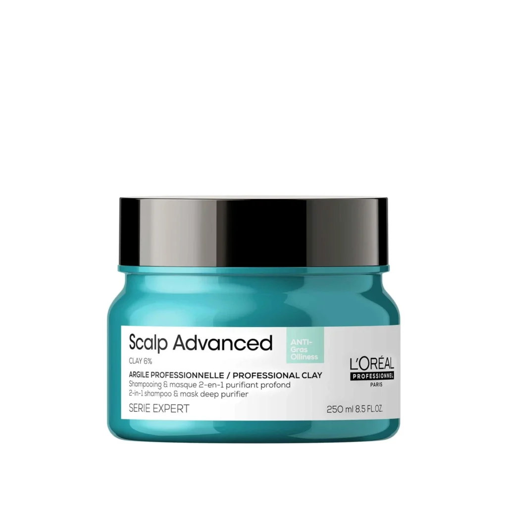 Loreal Scalp Advanced Anti-oiliness 2-in-1 deep purifier clay