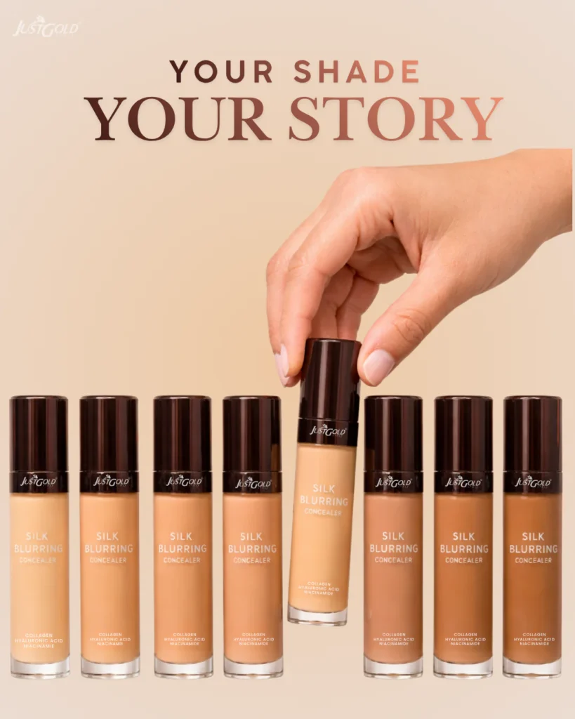 Just Gold Silk Blurring Concealer Oily & Summer