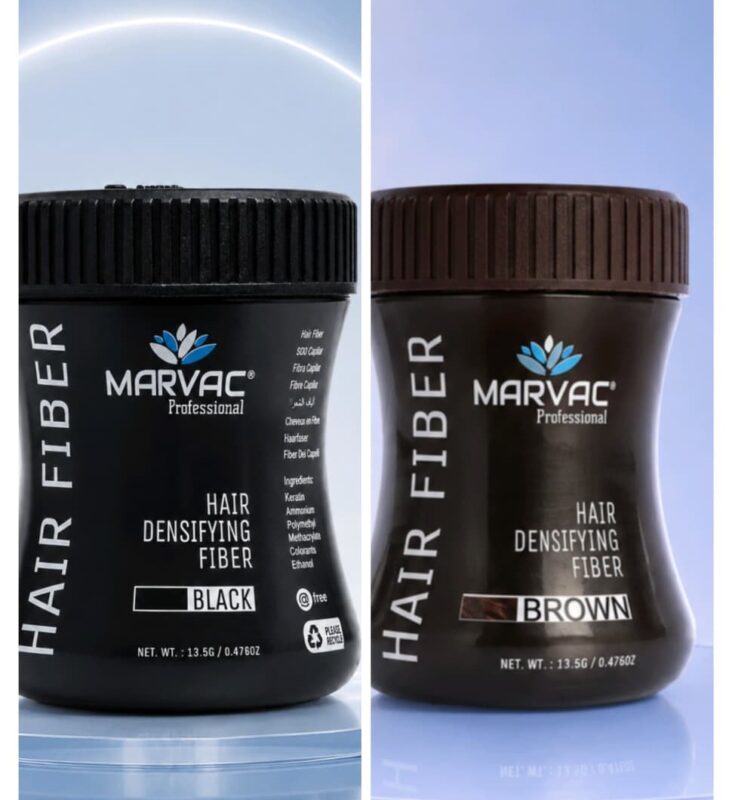 Marvac Hair Fiber Densifying Powder
