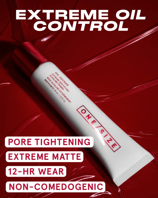 ONE SIZE Oil Sucker Extreme Mattifying Alkaline Primer