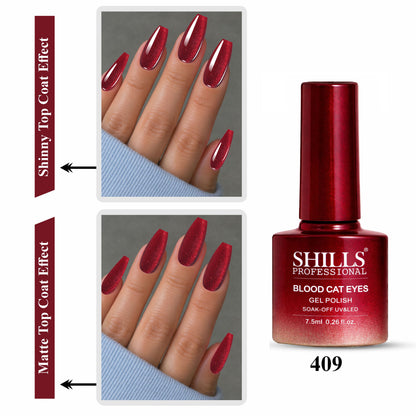 Shills Blood Cat Eye Gel Polish