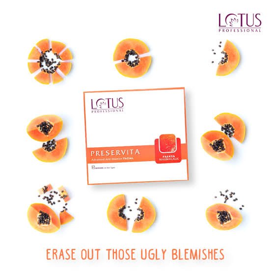 Lotus Professional Preservita Advanced Anti-Blemish Facial Kit - PAPAYA