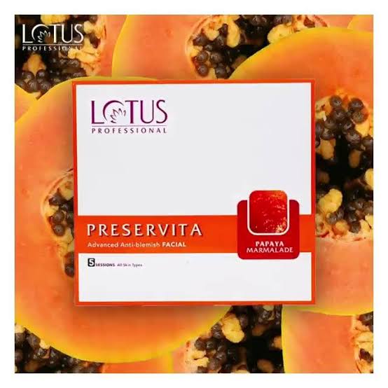 Lotus Professional Preservita Advanced Anti-Blemish Facial Kit - PAPAYA