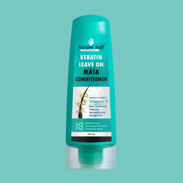 Nature Soft Keratin Leave-On Mask Conditioner with Vitamin E