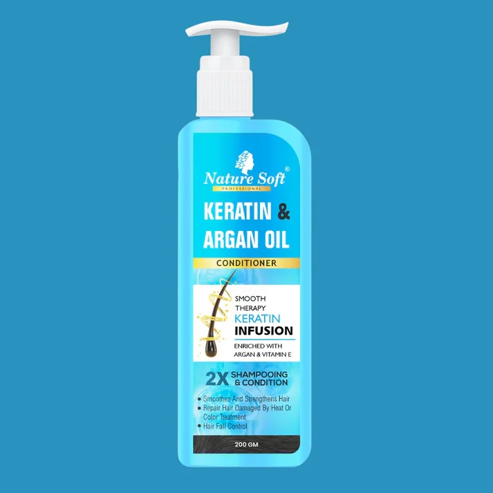 Nature Soft Keratin & Argan Oil Conditioner