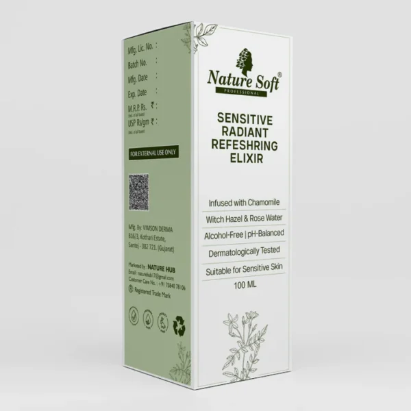 Nature Soft Sensitive Radiant Refreshing Elixir Toner